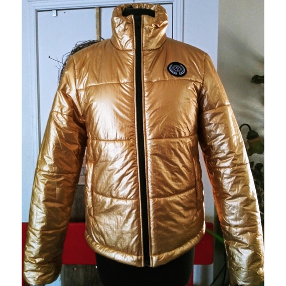 Zumba Fitness | Jackets & Coats | Zumba Metallic Gold Puffer